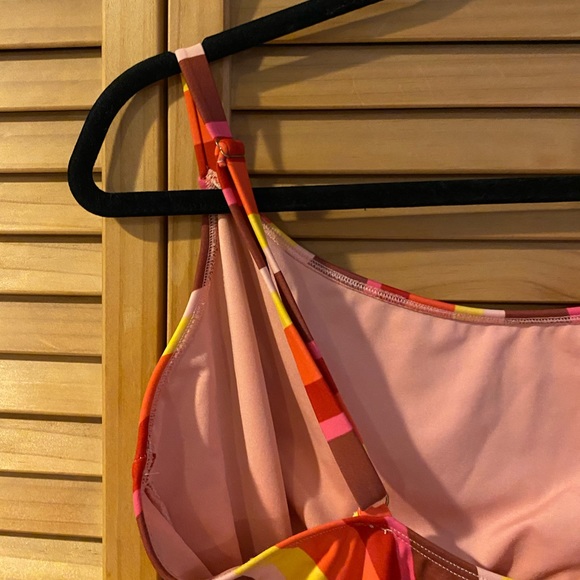 Striped One Piece Bathing Suit - Picture 4 of 4